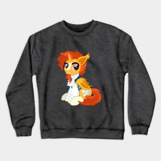 Sunburst bat pony dressed Crewneck Sweatshirt